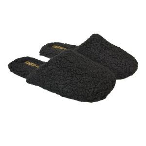 XY London Womens/Ladies Jody Closed Toe Slip-on Flat Mules / Jet Black